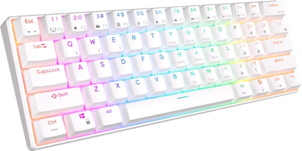 Klavye Royal Kludge Rk61 White Kablosuz Red Switch Us Layout Kktc 2 Kktc - Online Alışveriş Bi Sipariş