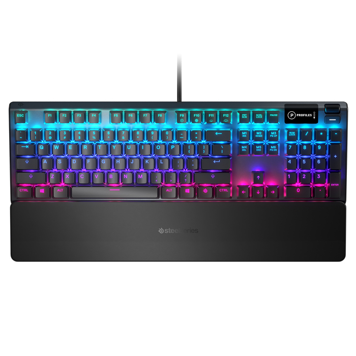 Klavye Steelseries Apex 5 Ssk64538 Rgb Blue Switch Hibrit Tr Layout KKTC