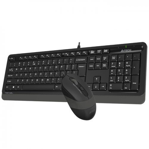 Klavyemouse A4Tech F1010 Mm Q Gri Usb Tr Layout KKTC
