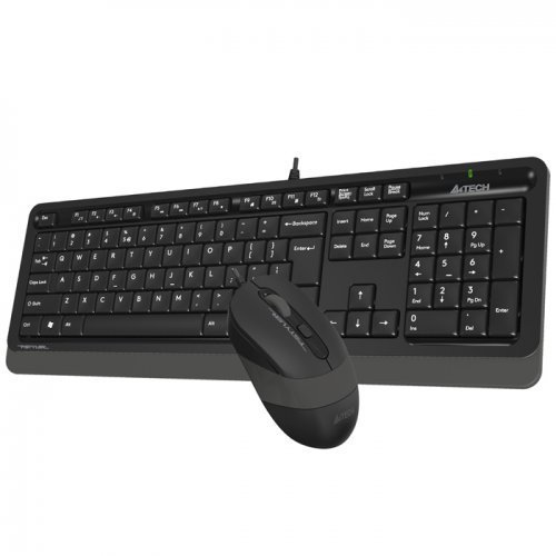 Klavyemouse A4Tech F1010 Mm Q Gri Usb Tr Layout KKTC