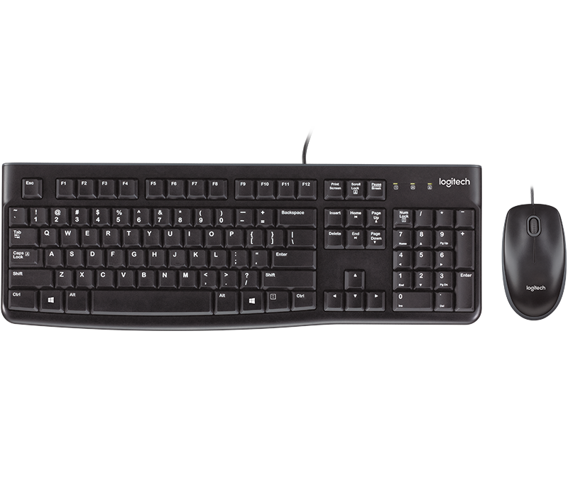 Klavyemouse Set Logitech Mk120 Q Siyah 920-002560 Tr Layout KKTC