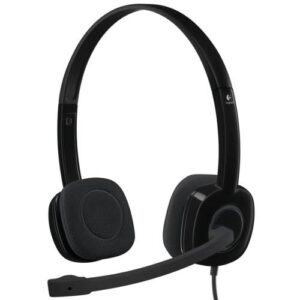 Kulaklik Logitech H151 Stereo Si̇yah 981-000589 Kktc