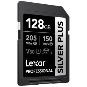 Lexar 128Gb Professional Silver Plus Sdxc Uhs-I 205Mb/S-100Mb/S KKTC
