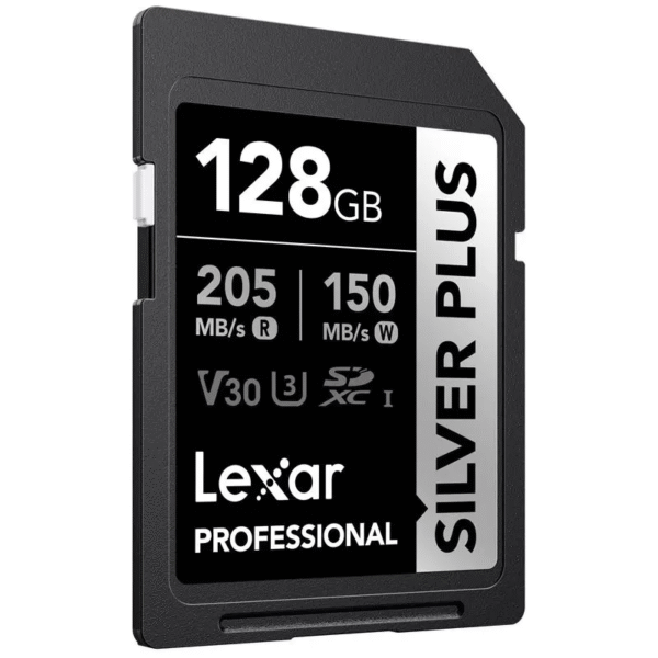 Lexar 128Gb Professional Silver Plus Sdxc Uhs-I 205Mb/S-100Mb/S Kktc