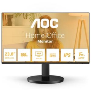 Monitor Aoc 23.8" 24B3Ha2 Ips Mm 1Ms 100Hz Hoparlör Si̇yah KKTC