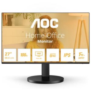 Monitor Aoc 27" 27B3Ha2 Ips Mm 1Ms 100Hz Hoparlör Si̇yah KKTC