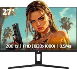 Monitor Gamepower 27" Kaze T20 Fast Ips 0.5Ms 200Hz Fhd Hoparlör KKTC