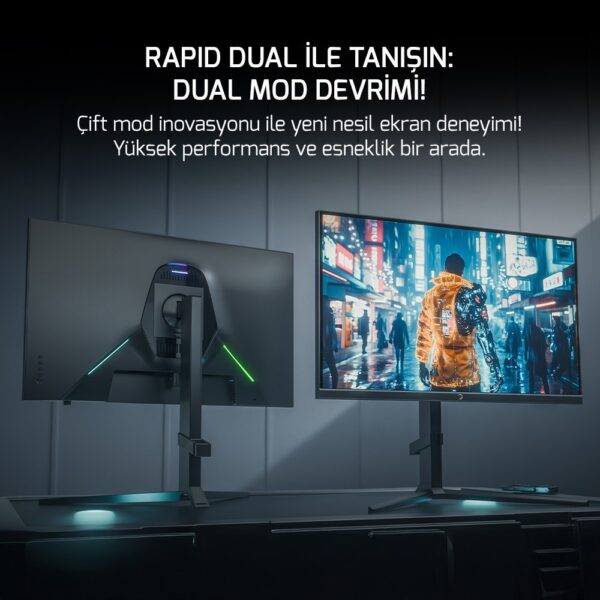 Monitor Gamepower 27 Rapid Dual 4K 160Hzfhd 320Hz 0.5Ms Flat Kktc 1 Kktc - Online Alışveriş Bi Sipariş