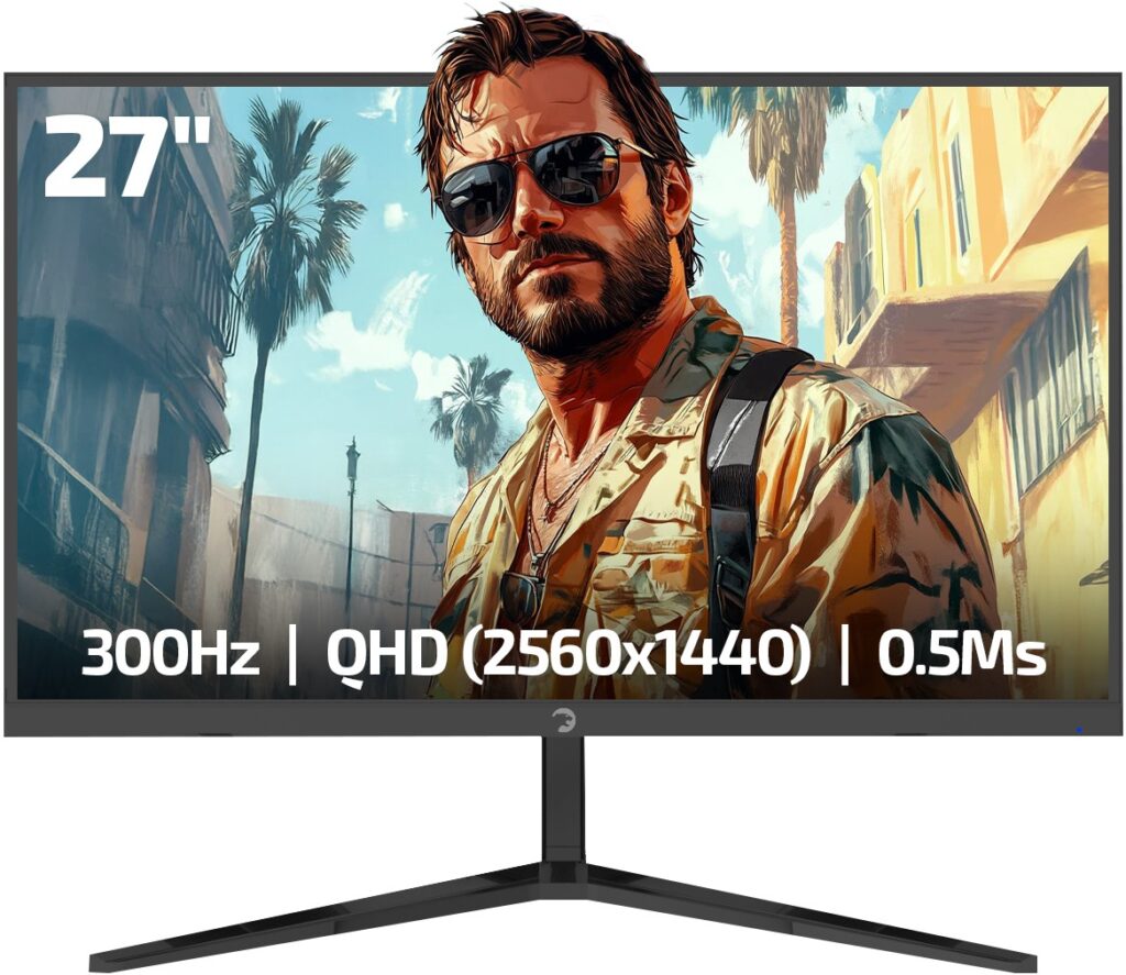 Monitor Gamepower 27" Rapid Q-Max 300Hz Qhd 0.5Ms Ips KKTC
