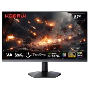 Monitor Koorui 27" Gn02 1Ms 240Hz Fhd Hdmi+Dp Gaming KKTC