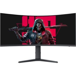 Monitor Koorui 34" 34E6Uc 3440X1440 Curved 165Hz 1Ms Siyah KKTC