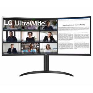 Monitor Lg 34" 34Wr55Qc-B Curved 5Ms