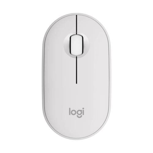 Mouse Logitech M350S Pebble Mouse 2 Beyaz 910-007013 Bluetooth KKTC