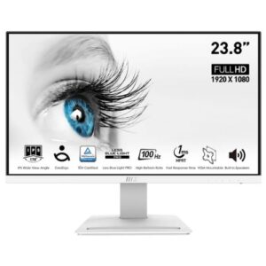 Msi 23.8" Pro Mp243Xw Flat Ips 1Ms 100Hz Fhd Hdmi