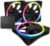 Nzxt Rf-D12Tf-B1 Nzxt F120 Rgb Duo Black 120 Mm Fan(3'Lü Set) KKTC