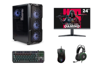 Pc Db1 I5-12400F/16Gb Ddr4 Ram/8Gb Rtx3050 Ekran Karti/1Tb Ssd/24" KKTC