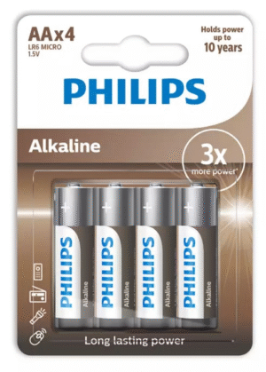 Philips Lr6A4B/10 Alkalin Aa 4Lü Pil KKTC
