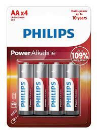 Philips Lr6P4B/10 Power Alkalin Aa 4Lü Pil KKTC