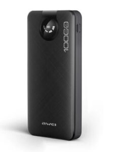 Powerbank P133K 1000Mah Si̇yah Multiple Output Kktc