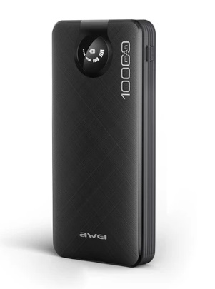 Powerbank P133K 1000Mah Si̇yah Multiple Output KKTC