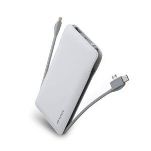 Powerbank P51K 10000Mah Beyaz Multiple Output KKTC