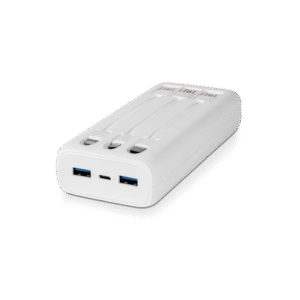 Powerbank Ttec 2Bb203B Beyaz Powerslim Trio Lcd 20000Mah Pd KKTC