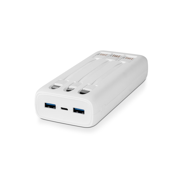 Powerbank Ttec 2Bb203B Beyaz Powerslim Trio Lcd 20000Mah Pd KKTC