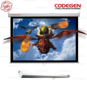 Projeksi̇yon Perdesi̇ Codegen Ax-18 180X180 Storlu KKTC