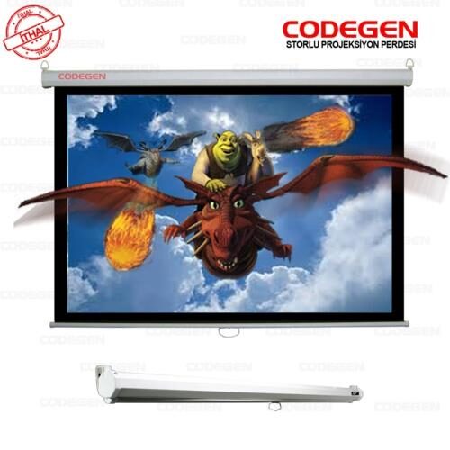 Projeksi̇yon Perdesi̇ Codegen Ax-18 180X180 Storlu KKTC