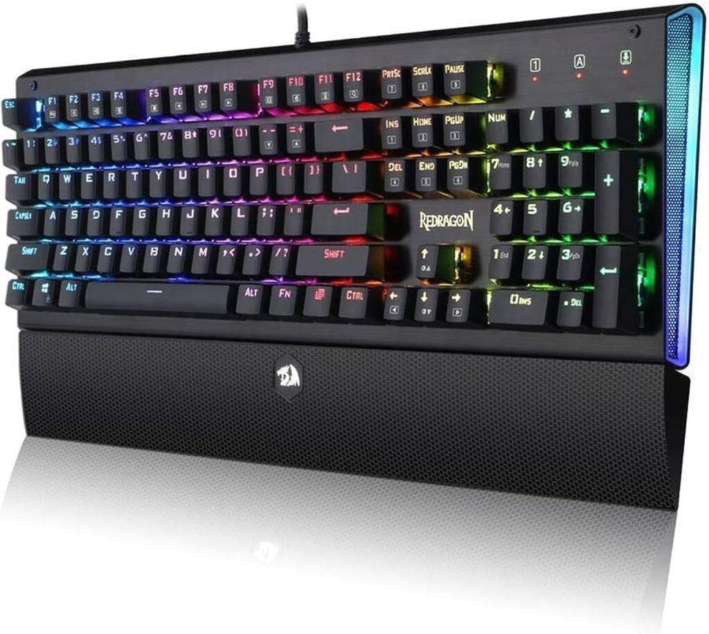 Redragon Aryaman K569Rgb Mechanical Gaming Blue Switch Us Layout KKTC