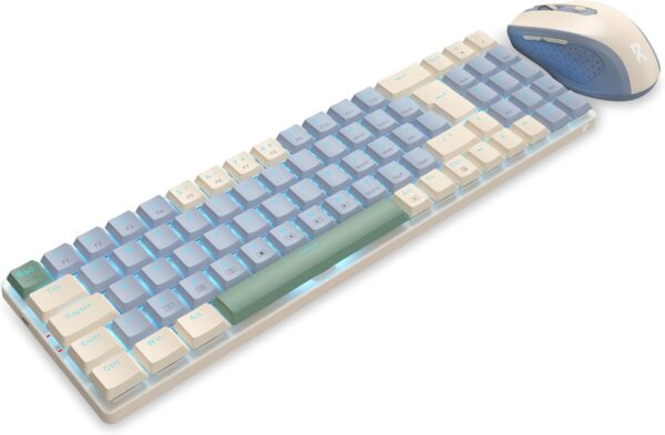 Redragon Bs 8772Cb Wireless Keyboard And Mouse – Creamblue Us Layout Kktc 1 Kktc - Online Alışveriş Bi Sipariş
