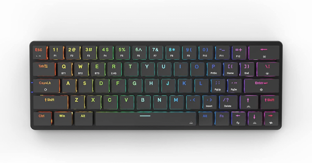 Redragon Elise Pro K624P-Kbs Wireless Mechanical Red Switch Us Layout KKTC