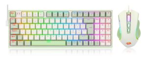 Redragon S134 Gaming Rig Mechanical Keyboard+Mouse Combo Us Layout KKTC