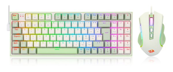 Redragon S134 Gaming Rig Mechanical Keyboard+Mouse Combo Us Layout Kktc