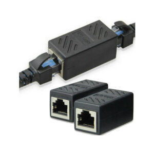 Rj45 Extender Uzatma Adaptoru Siyah Kaliteli KKTC