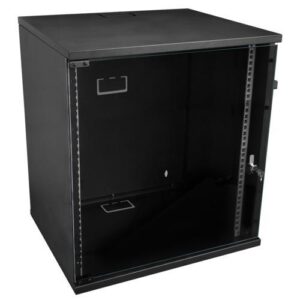 S-Link Sl-U12 Yeni Nesil 12U Soho Rack Kabin W 530Mm D 400Mm Siyah KKTC