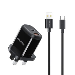 Şarh Ci̇hazi Awei Pd1 Qc3.0/Pd + Usb/Type-C KKTC