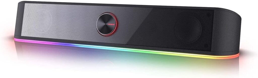 Speaker Redragon Adiemus Gs560 Rgb Desktop Soundbar KKTC