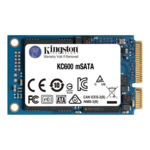 Ssd Kingston Kc600 512Gb Ssd Skc600Ms/512G Msata 550Mb-500Mbs