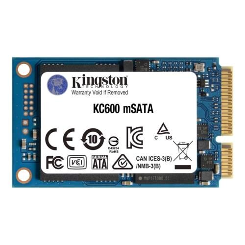 Ssd Kingston Kc600 512Gb Ssd Skc600Ms/512G Msata 550Mb-500Mbs