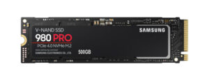 Ssd Samsung 980 Pro 500Gb M.2 Nvme Mz-V8P500Bw 6900 Mb/S~5000 Mb/S KKTC