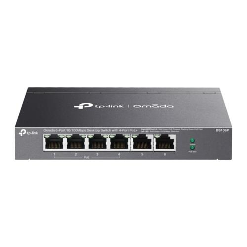 Switch Tp-Link Omada Ds106P 6 Port 10/100 4Port Poe+ 67W KKTC