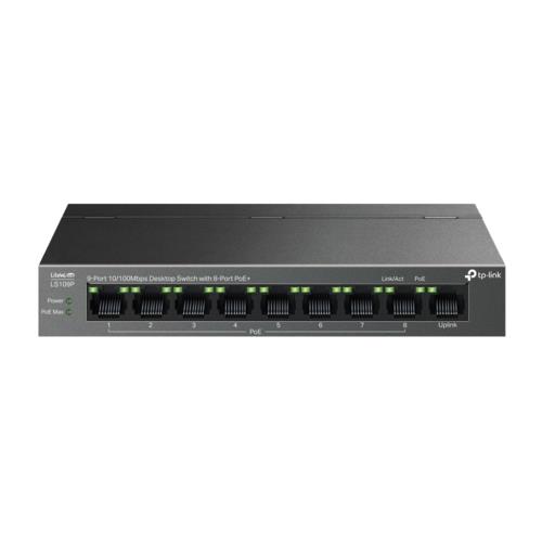 Switch Tp-Link Omada Ls109P 9 Port 10/100 4Port Poe+ 63W KKTC