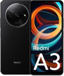 Telefon Xiaomi Redmi A3 Midnight Black 4Gb Ram 128Gb Kktc