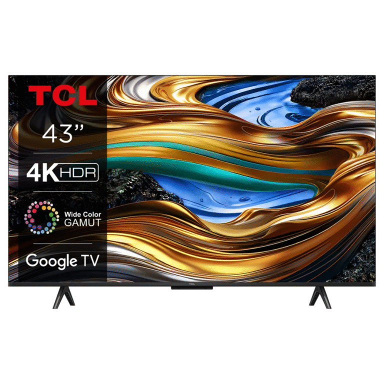 Televi̇zyon Tcl 43" Led Tv 43P755 4K Uhd Google Tv KKTC
