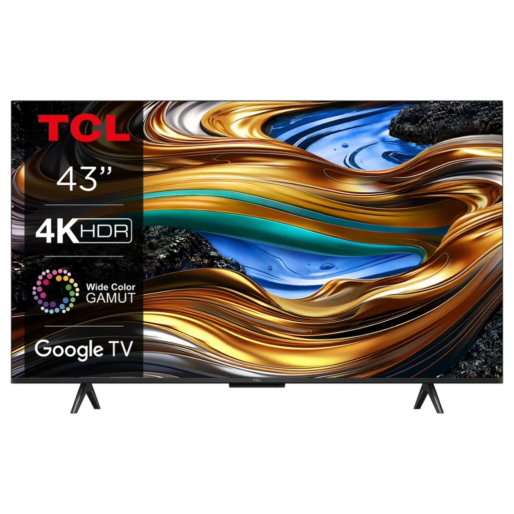 Televi̇zyon Tcl 43" Led Tv 43P755 4K Uhd Google Tv KKTC
