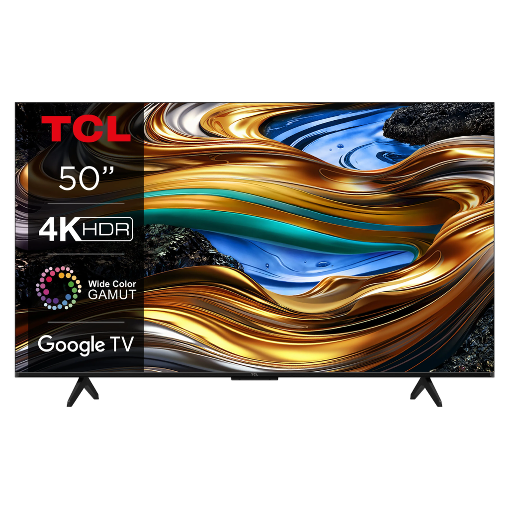 Televi̇zyon Tcl 50" Led Tv 50P755 4K Uhd Google Tv KKTC