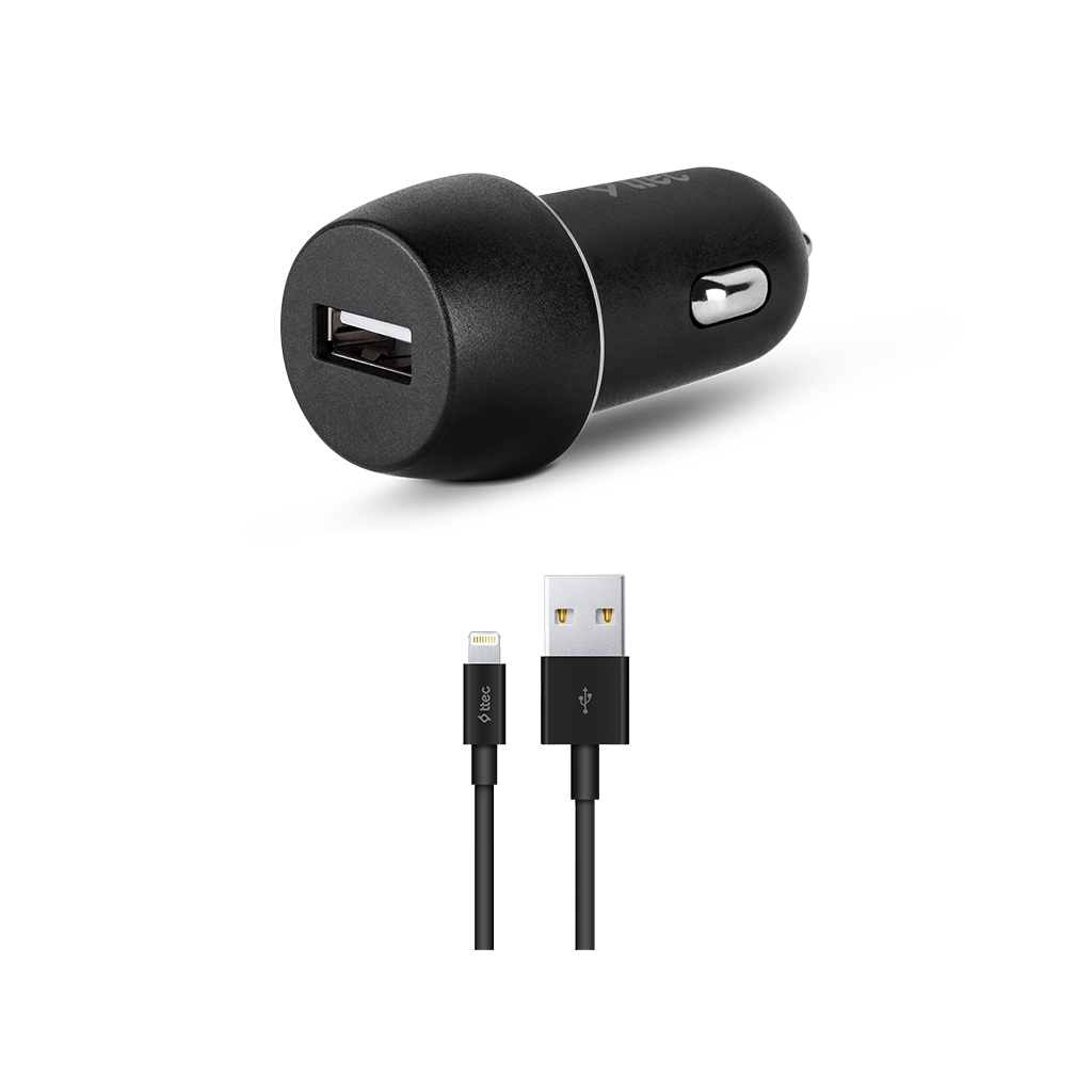 Ttec 2Cks20Ls Araç Şarjeri̇ + Lightning Cable KKTC