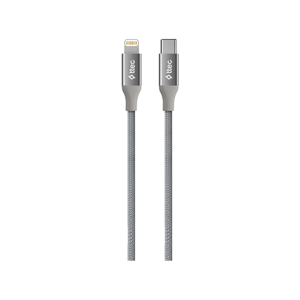 Ttec 2Dk41G Alumicable Type-C - Lightning Hızlı Şarj Kablosu 150Cm KKTC