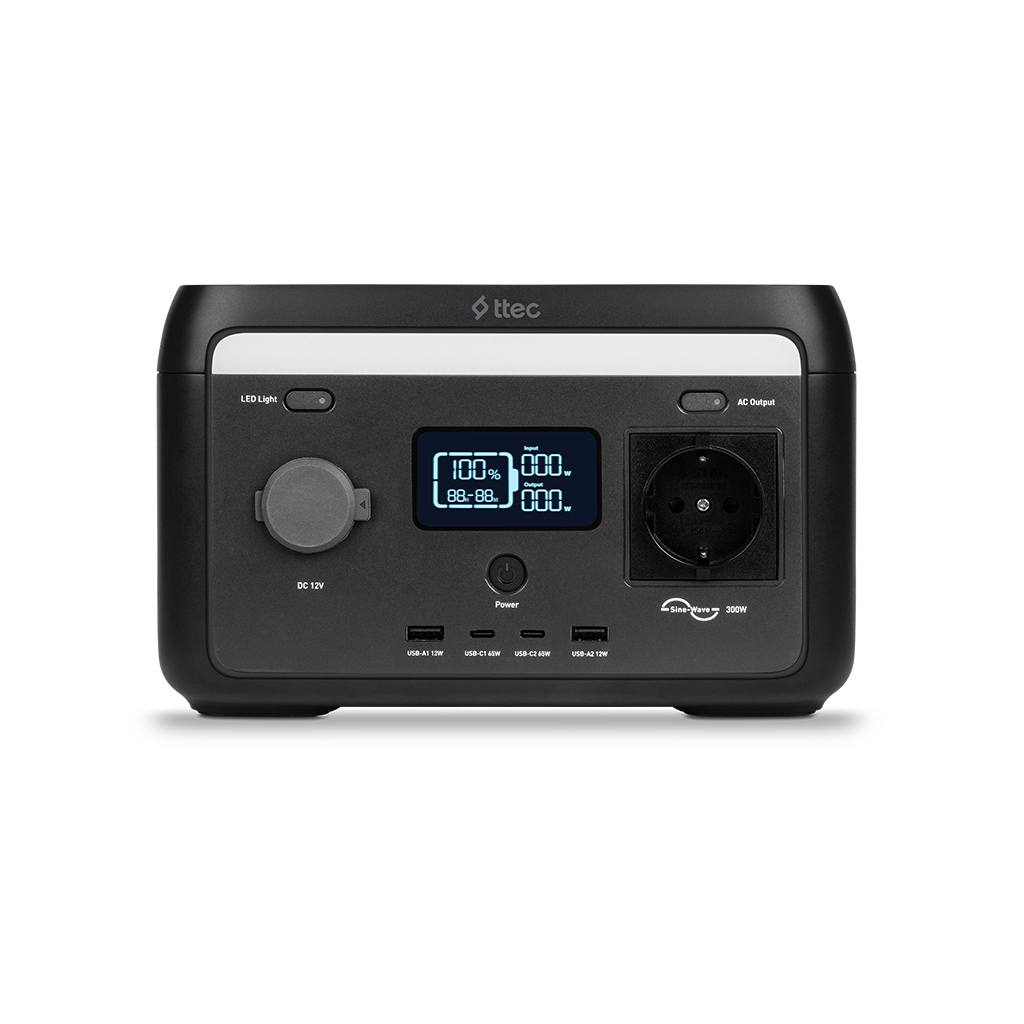 Ttec 2Ps001S Powermax 300W Power Station KKTC